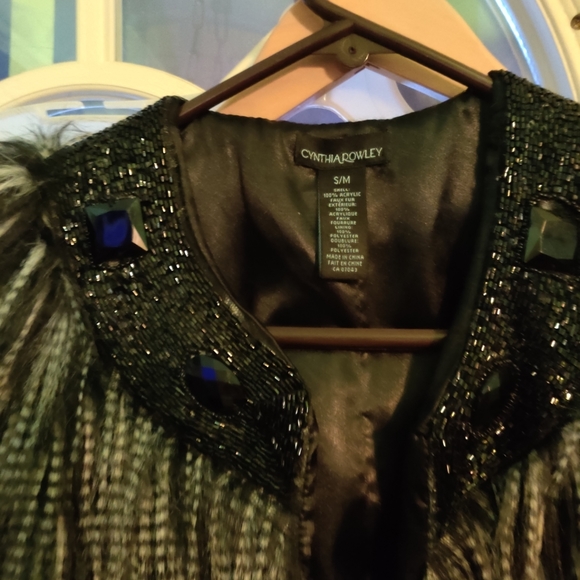 Cynthia Rowley fluffy vest - Picture 2 of 3